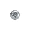 1000 Pack #8 X 7/16" Coarse Deep Thread Truss Head Zinc Finish Phillips Screws