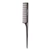 RED by KISS Professional Rat Tail Comb 12 PCS Black
