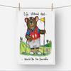Draw UK Tea Towels Life without Golf Design