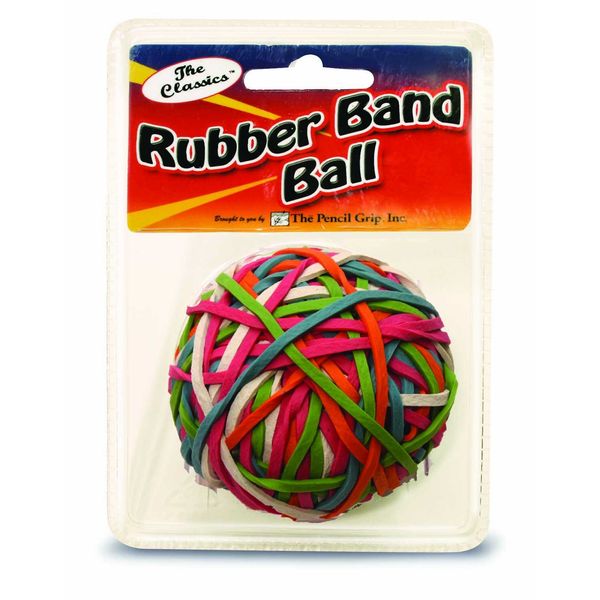 Pencil Grip The Classics Rubber Band Ball, Assorted Colours Tpg-581