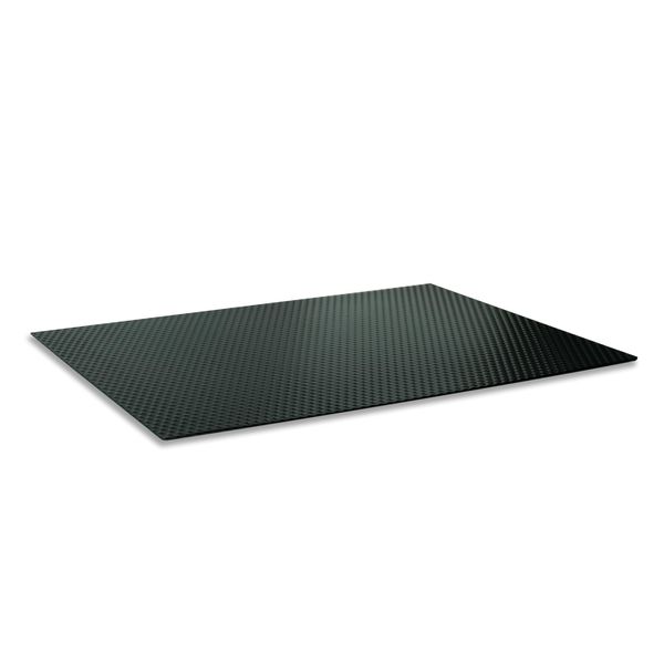 Black Matte Metal Counter/Table Protector Mat/Trivet by Range Kleen (17"X20")
