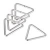 sourcing map Metal Triangle Ring Buckle 2"(50mm) Inner Width 5mm Thick for Strap Craft DIY 10pcs