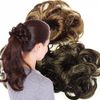 Shushu Wig for Volume Enhancement, Bun Extensions - lt brn