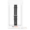 kwmobile Strap Compatible with Polar Vantage V Strap - Replacement Silicone Watch Band - Black