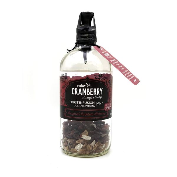 rokz Spirit Infusion Kit for cocktails - Cranberry