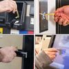6 PACK No Touch Contact Door Opener Key Chain Touch Less Key Sensitive Tip USA