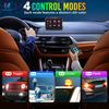 MICTUNING 6 Gang Switch Panel RGB LED On-Off Circuit Control Box Wireless Remote