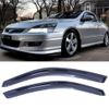 Laprive Auto 2pcs for 08-12 Accord Coupe Only Sun Rain Guard Window Visors