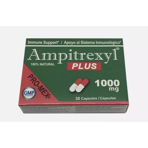 ProMex Ampitrexyl Plus.Boost Immune System.Dietary supplement 1000mg,30 caps