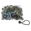 9" Bungee Balls BLACK (50 Pack)
