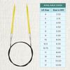 KnitPro Trendz Fixed Circular Needles 32" (80cm) | 6.00mm