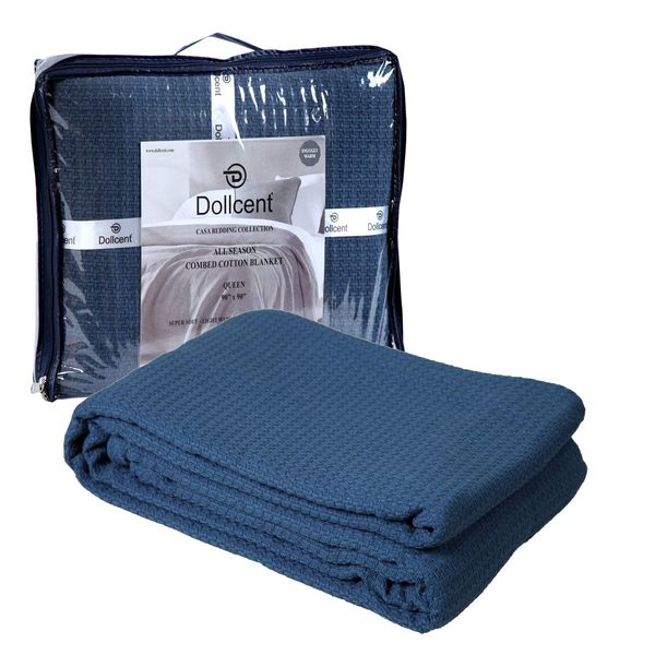 100% Combed Cotton Blanket–102x10