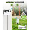 RAINPOINT Sprinkler Controller 8 Zone, Local Weather-Based Smart Irrigation Controller, WiFi Sprinkler Timer for Sprinkler System,Yard,Lawn