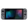eXtremeRate Soft Touch Grip Brushed Silver Patterned Joy con Handheld Controller Housing with Full Set Buttons, DIY Replacement Shell Case for Nintendo Switch Joycon & Switch OLED Joy con
