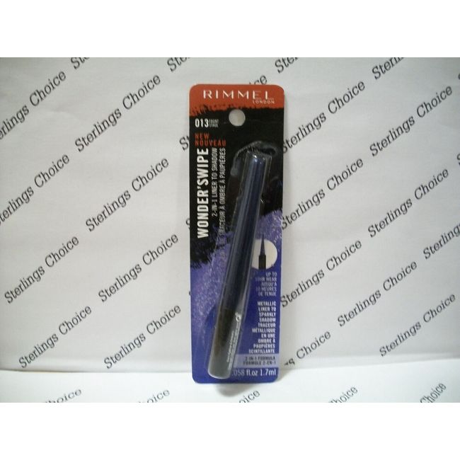 Rimmel Wonder'Swipe 2 in 1 Liner To Shadow #013 Front Stage