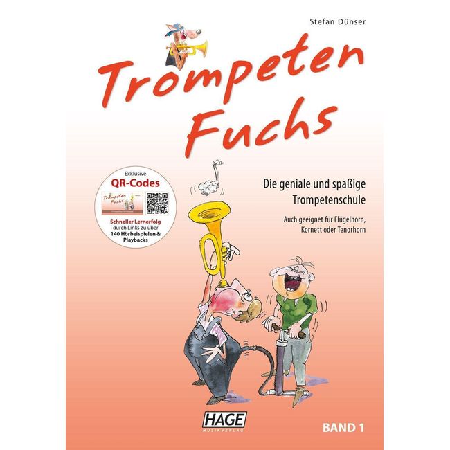 Stefan Dünser - Trompeten-Fuchs - Band 1 - mit Online QR-Codes - 9783866260788