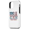 iPhone 13 Pro USA Flag Table Tennis Support All way Sport Case