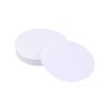 Voarge 100-Piece Medium Flow Rate Cotton White Filter Paper, 11 cm Diameter