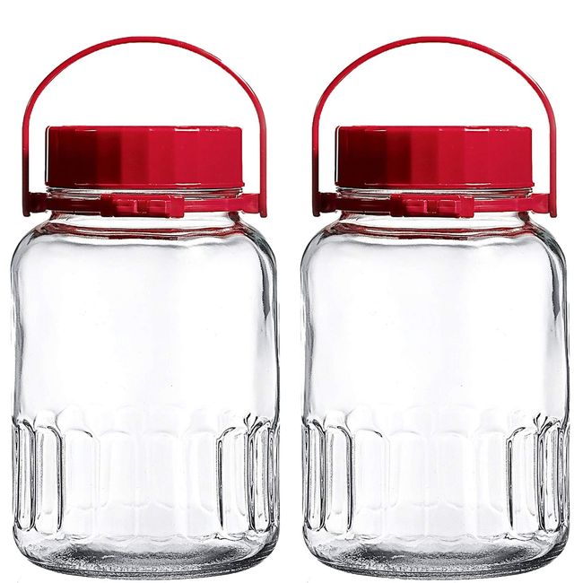 Double Bottle 1 Gallon Wholesale Cold Juice Beverage Glass Drink Dispenser  Jar with Metal Lid - China 1 Gallon Glass Jar and 1 Gallon Glass Beverage  Dispenser price