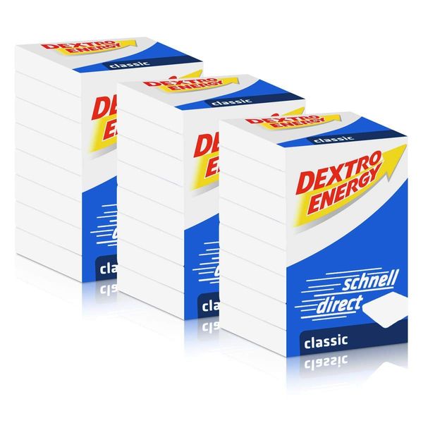 Dextro Energy Grape Sugar Classic 46g (Pack of 3)