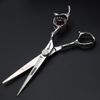 Hair Scissors 6 inch hairdresser professional haircut cutting and dilution hair high quality 440c stainless steel (Full set)