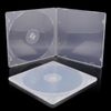 Nenluny 10 Pack 5.2mm CD Case Slim Single Super Clear PP Poly Plastic CD DVD Case Disc Storage Wallets