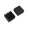 20pcs Mini Heatsinks 8.8x8.8x5mm Aluminum Black
