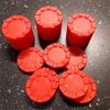 30mm x 5mm Plastic Stacking Counters pack of 25 Age 4+