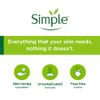 Simple, Detergente idratante in schiuma per il viso