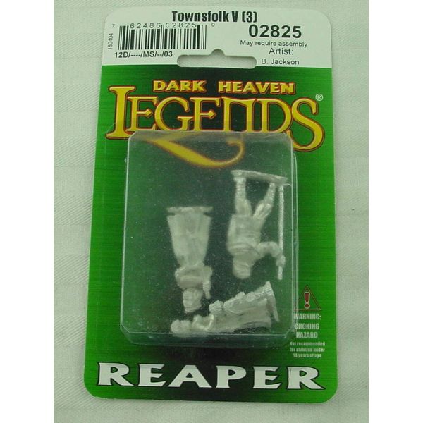Reaper Townsfolk V (3 Figures) 02825
