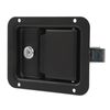 Trailer Paddle Door Lock, Toolbox Handle Rustproof Heavy Duty Wide Application Flush Mount Multipurpose for Trucks for Campers