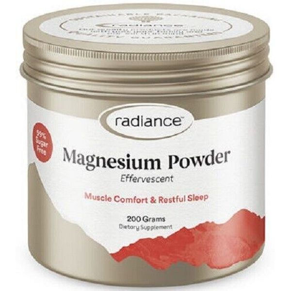 Radiance Magnesium Powder Effervescent 200g  - made in NZ