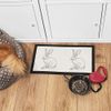 'Sitting Hare' Pet Feeding Mat (PM00027361)