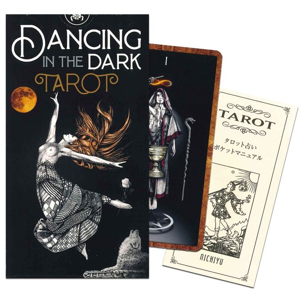 Tarot Cards, Divination Telling, 78 Cards, Dancing in the Dark, Japanese Instruction Manual Included (English Language Not Guaranteed)