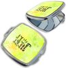 Bleu Reign Compact Personalized Pocket Mirror Custom Name Bright Yellow Different Doesn't Mean Wrong