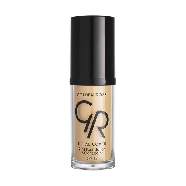 Golden Rose Total Cover Mini Boy 2 in 1 Foundation & Concealer Fondöten ve Kapatıcı No: 003