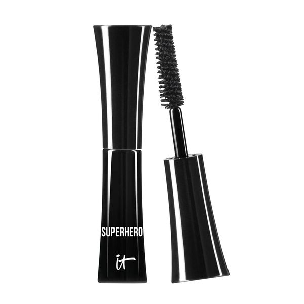 IT Cosmetics Superhero Mascara – Super Elastic Stretch Black Mascara for Volume