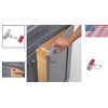 12 Adhesive Magnetic Latches for Cabinets - Quick Install Childproof Solution