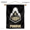 Purdue Boilermakers Banner with Hanging Pole