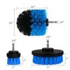 Drill Brush Set Power Scrubber Drill Attachments For Carpet Tile Grout Cleaning