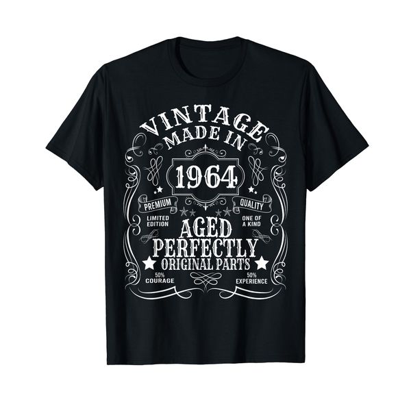 60th Birthday Man Woman 60 Years 1964 Decorative Funny Gift T-Shirt