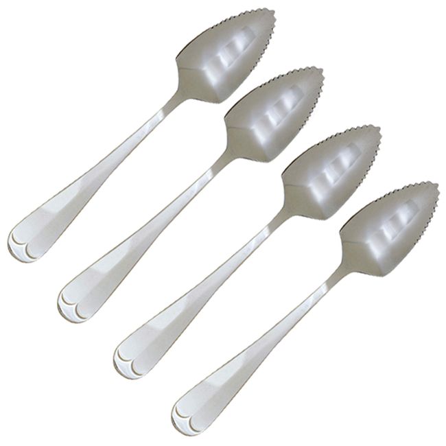 Norpro Stainless Steel Grapefruit Spoons, Set of 4