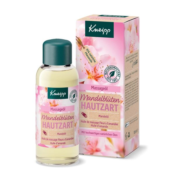 Kneipp Nourishing Massage Oil Almond Blossom Gentle Skin 100 ml