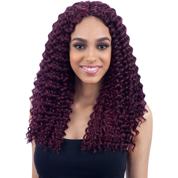 Freetress Synthetic Crochet Braid - DEEP TWIST 14" (4 Pack, 1)