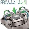 Skull Shaver Baron 3 Head Replacement Blade for Pitbull, Butterfly Kiss, and Palm Electric Razors