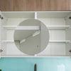 sourcing map 6 Pcs Shelf Support Peg, Double Row Self Adhesive Bracket with Screw Holes