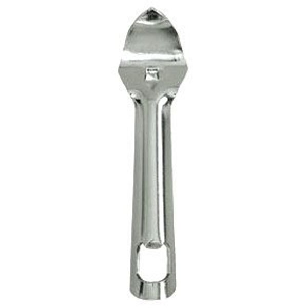 NEW, 7-Inch Heavy-Duty, Dual-End Large Can Punch Opener AND Bottle Opener, Barware opener, Thick Stainless Steel, Commercial Grade