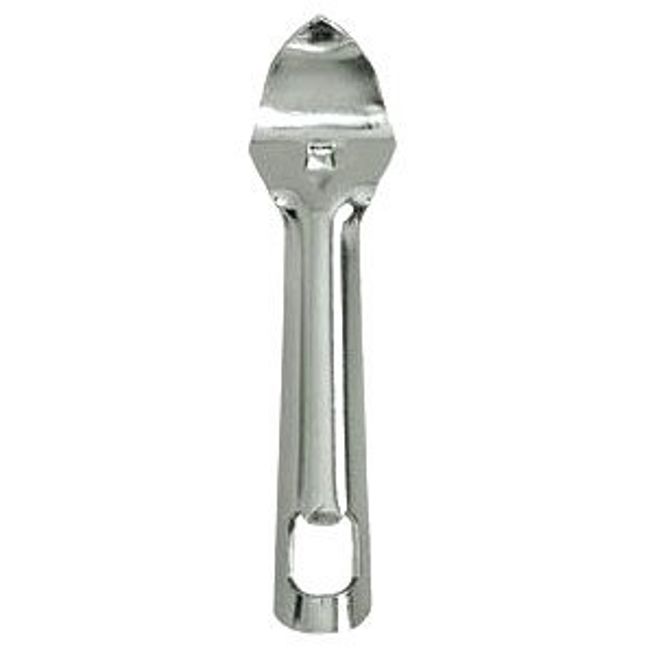 NEW, 7-Inch Heavy-Duty, Dual-End Large Can Punch Opener AND Bottle Opener, Barware opener, Thick Stainless Steel, Commercial Grade