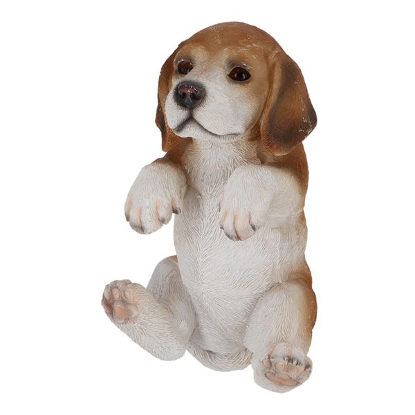 esschert design Beagle Puppy Garden Ornament