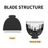 Black Replaceable Blade for MANSPOT Trimmer, Ceramic Blade Ball Trimmer/Shaver for Men Replacement Head